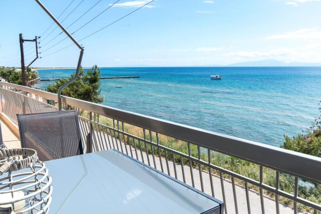 Endless Sea View House Villa Nea Irakleia Exteriör bild
