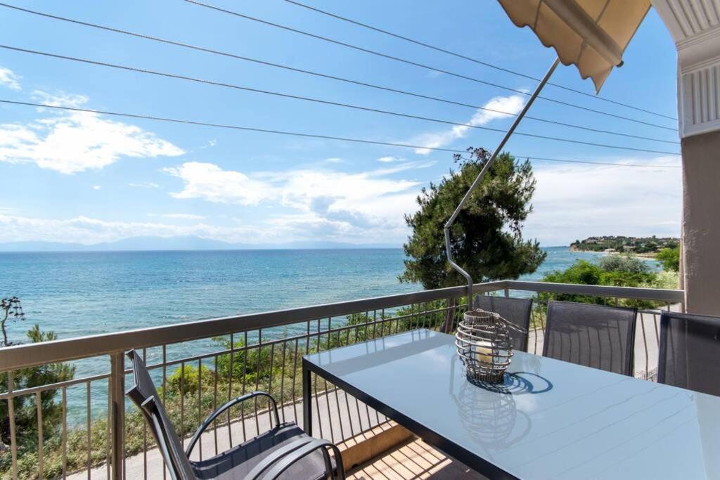 Endless Sea View House Villa Nea Irakleia Exteriör bild