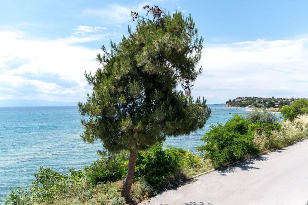 Endless Sea View House Villa Nea Irakleia Exteriör bild